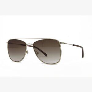 MCM Sunglasses Unisex 58mm MCM145S 717 Shiny Gold NWT